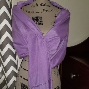 Lilac Handmade wrap. (Mexican Reboso)
